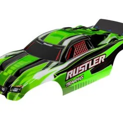 Traxxas 3750G Body, Rustler (also Fits Rustler VXL), Green