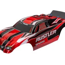 Traxxas 3750R Body, Rustler (also Fits Rustler VXL), Red