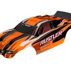 Traxxas 3750T Body, Rustler (also Fits Rustler VXL), Orange