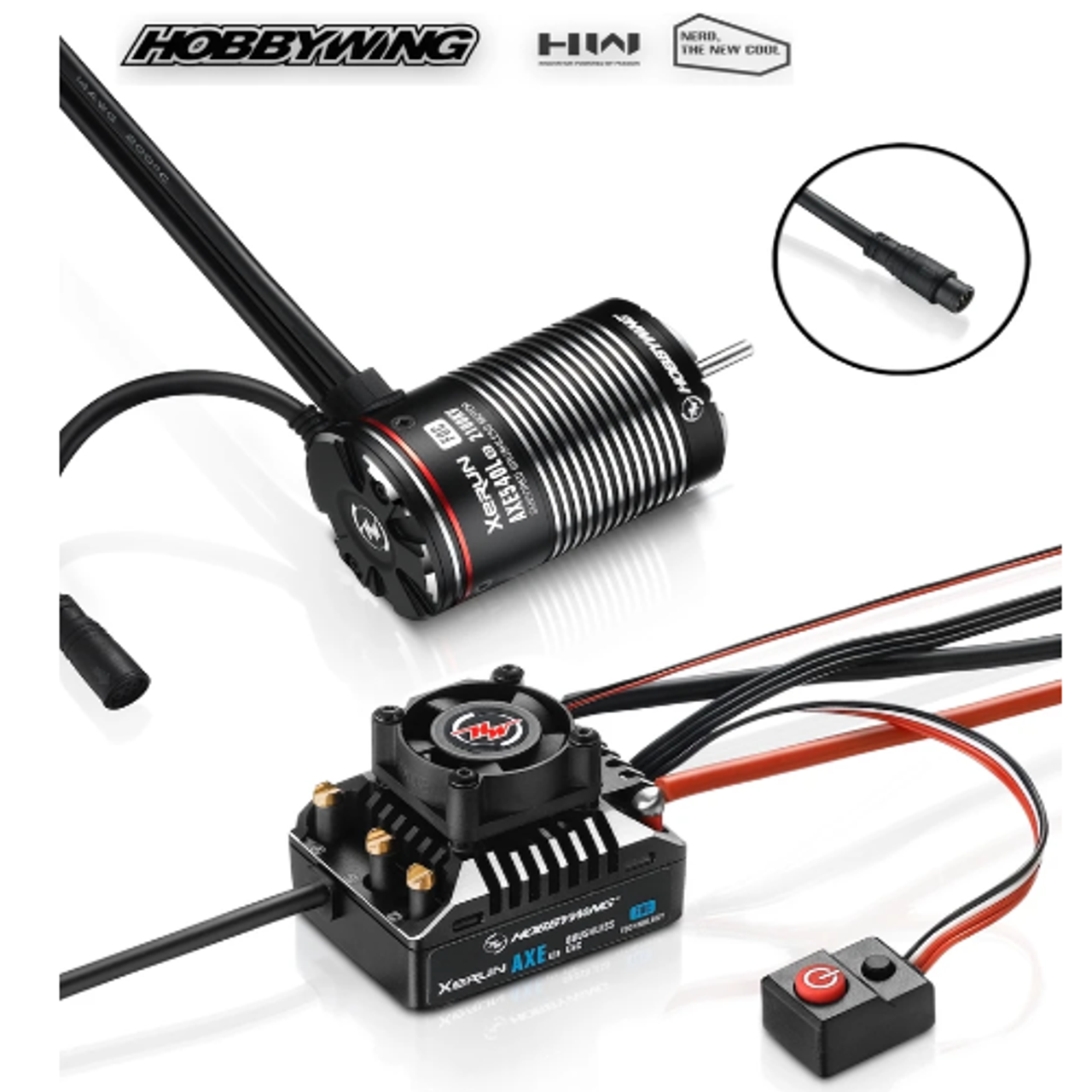 Hobbywing AXE 540L R2-FOC Waterproof Sensored Brushless Combo W/2300Kv Motor 1 Hobbywing AXE 540L R2-FOC Waterproof Sensored Brushless Combo W/2300Kv Motor