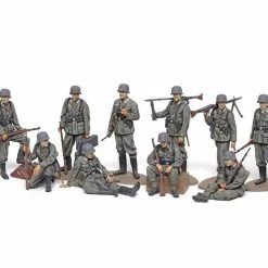Tamiya 32602 1/48 WWII Wehrmacht Infantry Set, Plastic Model Kit
