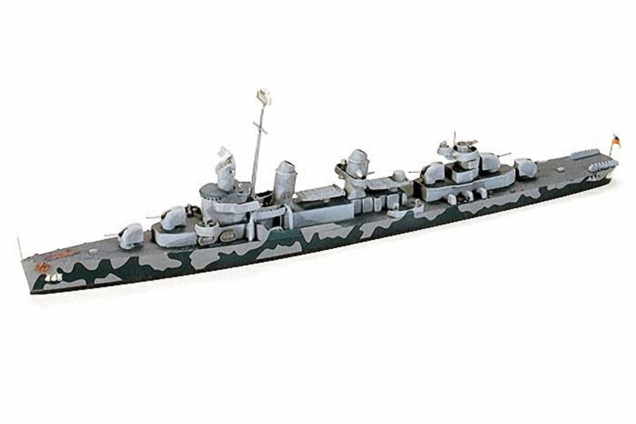 Tamiya 31902 1/700 USN DD445 Fletcher Plastic Model Kit 1 Tamiya 31902 1/700 USN DD445 Fletcher Plastic Model Kit