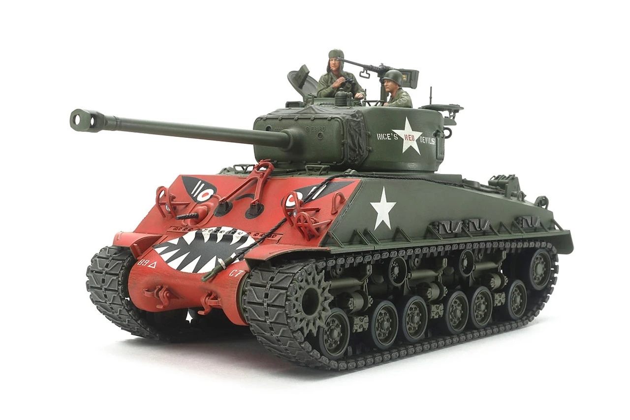 Tamiya 35359 1/35 US Medium Tank M4A3E8 Sherman Plastic Model Kit 1 Tamiya 35359 1/35 US Medium Tank M4A3E8 Sherman Plastic Model Kit