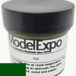 Model Shipways Brand Historic Acrylic Paints Bulwarks Dark Green - MS4801 (1 Oz. Bottle.)