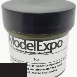 Model Shipways Brand Historic Acrylic Paints Black - MS4830 (1 Oz. Bottle.)