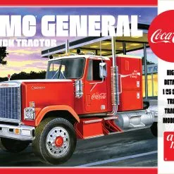 AMT 1179 1/25 1976 GMC General Semi Tractor (Coca-Cola) Model Kit