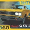 AMT 1180M 1/25 1969 Plymouth GTX Hardtop Pro Street Model Kit