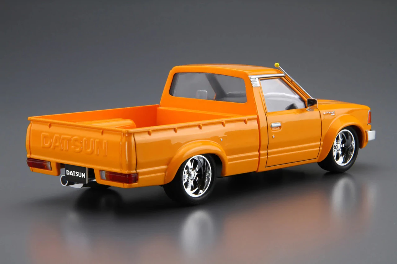 Aoshima Model Kits Aoshima 1/24 1982 Nissan 720 Datsun Custom Pickup Truck Model Kit 3 Aoshima Model Kits Aoshima 1/24 1982 Nissan 720 Datsun Custom Pickup Truck Model Kit - Image 3