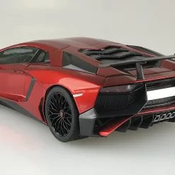 Aoshima Model Kits Aoshima 61206 1/24 Lamborghini Aventador LP750-4 SV Sports Car Model Kit -Toys and Hobbies Shop 4905083061206 4 59632.1656352440