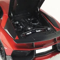 Aoshima Model Kits Aoshima 61206 1/24 Lamborghini Aventador LP750-4 SV Sports Car Model Kit -Toys and Hobbies Shop 4905083061206 6 81031.1656352445
