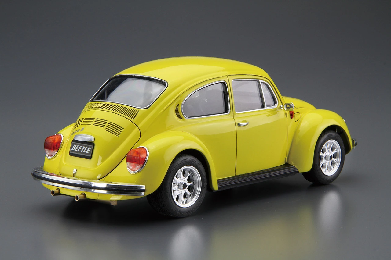 Aoshima Model Kits Aoshima 61305 1/24 1973 VW Beetle Model 1303S Hardtop Model Kit 3 Aoshima Model Kits Aoshima 61305 1/24 1973 VW Beetle Model 1303S Hardtop Model Kit - Image 3