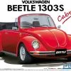 Aoshima Model Kits Aoshima 61541 1/24 1975 VW Beetle Model 1303S Convertible Model Kit