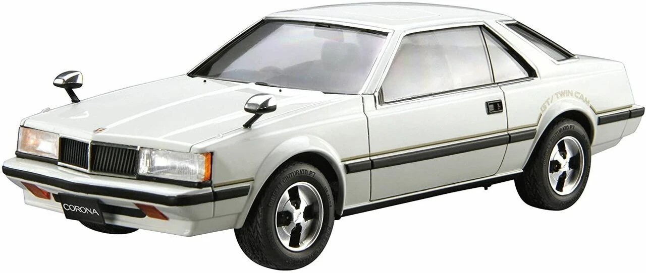 Aoshima Model Kits Aoshima 62708 1/24 1982 Toyota Corona Hardtop 2000GT 2-Door Car Model Kit 2 Aoshima Model Kits Aoshima 62708 1/24 1982 Toyota Corona Hardtop 2000GT 2-Door Car Model Kit - Image 2