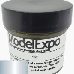 Model Shipways Brand Historic Acrylic Paints Silver - MS4963 (1 Oz. Bottle.)