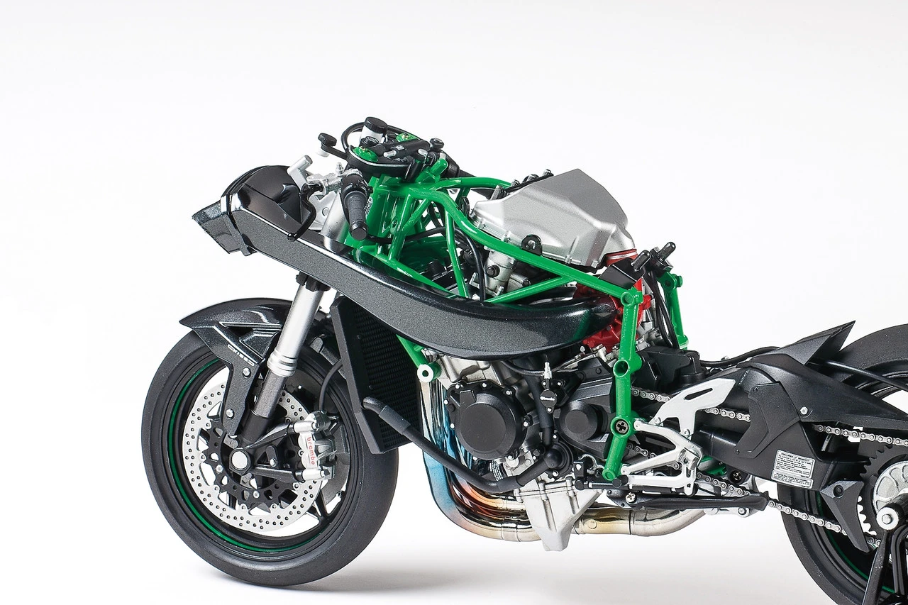 Tamiya 14131 1/12 Kawasaki Ninja H2R Plastic Model Plastic Model Kit 7 Tamiya 14131 1/12 Kawasaki Ninja H2R Plastic Model Plastic Model Kit - Image 7