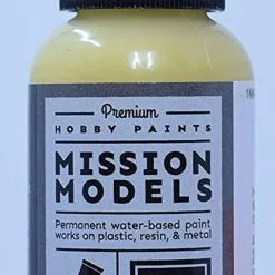Mission Models MIOMMP-067 Acrylic Model Paint 1oz Bottle, Yellow Zinc Chromate