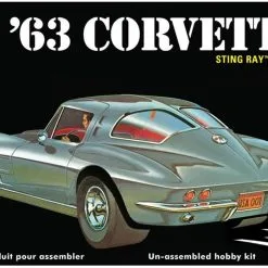 AMT 861 1/25 1963 Chevy Corvette Model Kit