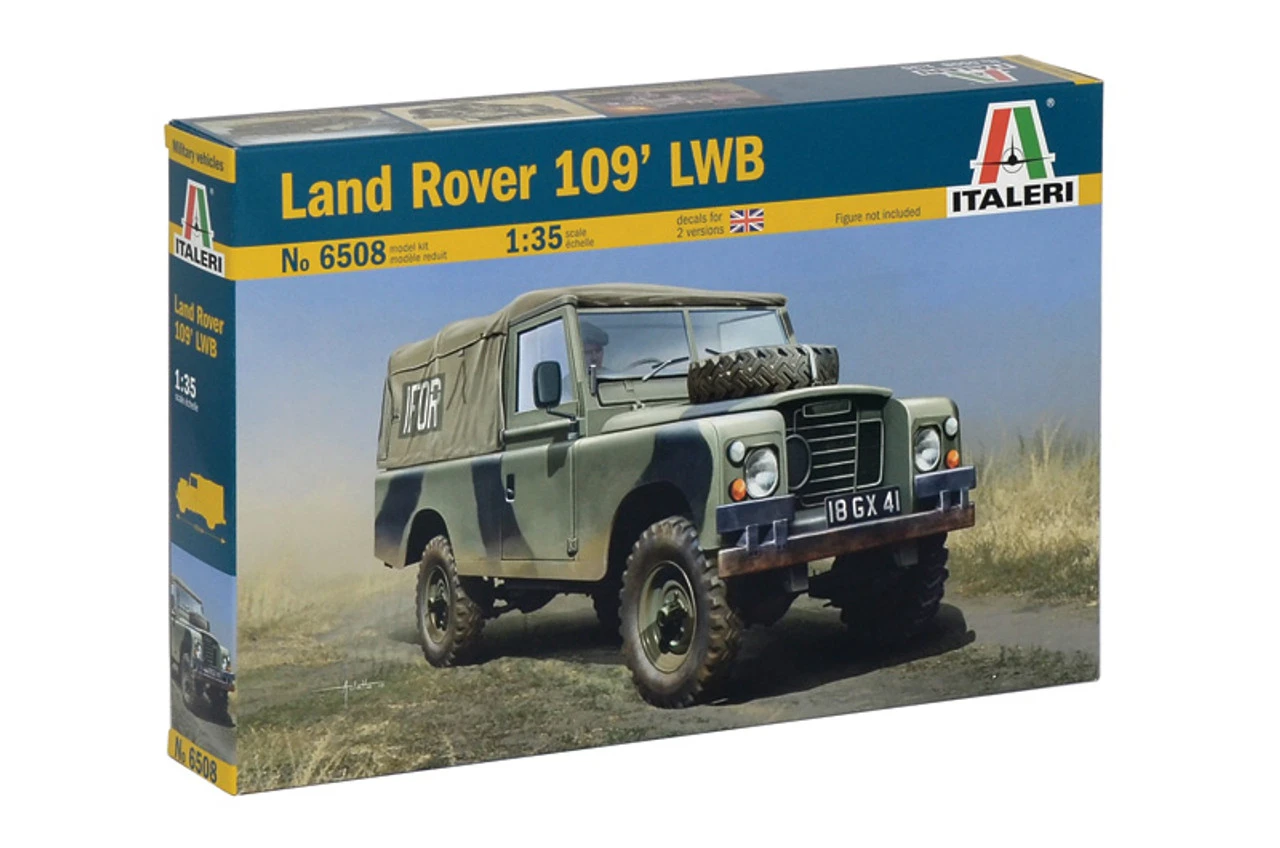 Italeri 556508 1/35 Land Rover 109" LWB Model Kit 1 Italeri 556508 1/35 Land Rover 109" LWB Model Kit