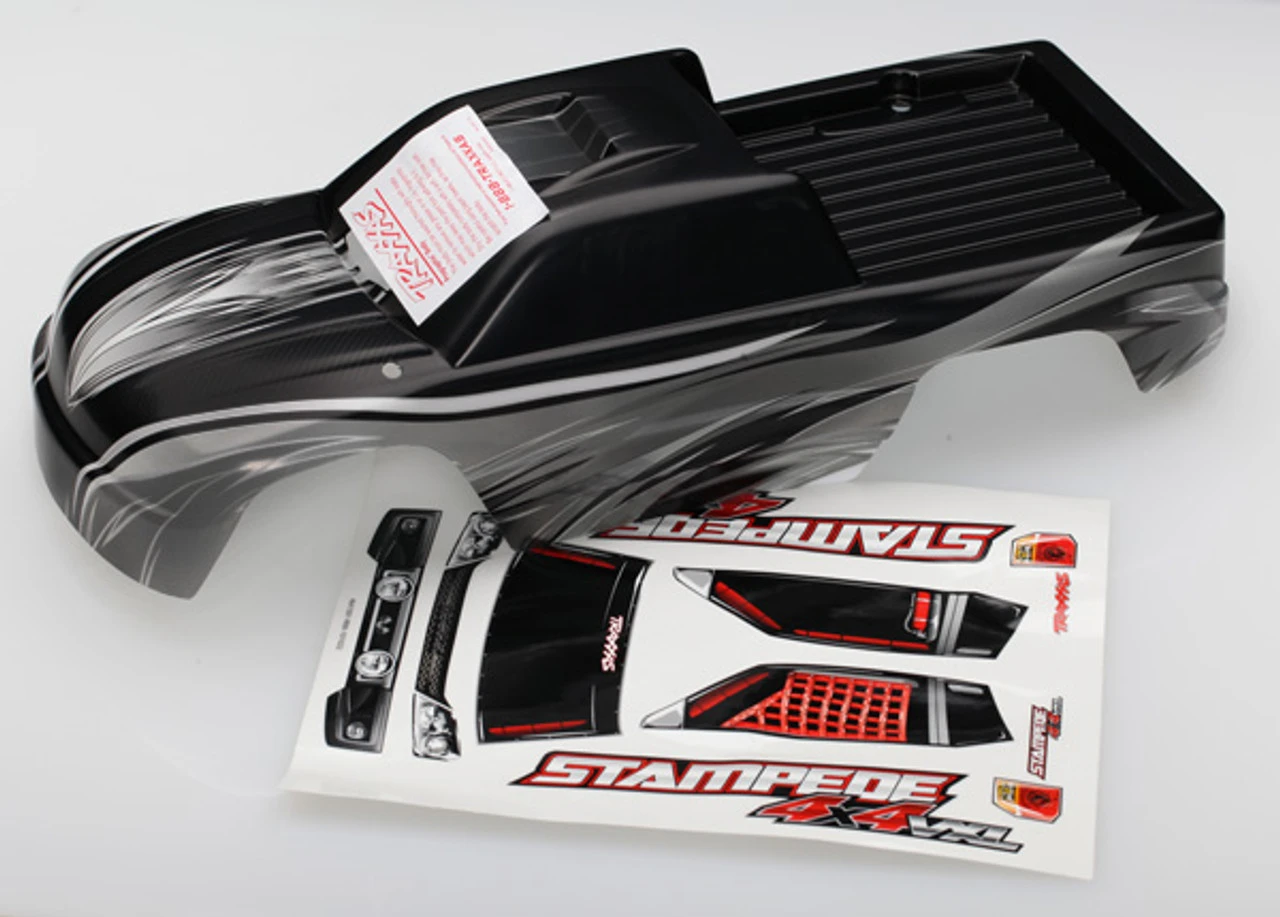 Traxxas ProGraphix Stampede 4x4 Body W/Decal Sheet 1 Traxxas ProGraphix Stampede 4x4 Body W/Decal Sheet