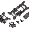 Traxxas 6720 Front And Rear Body Mounts, Rustler 4x4
