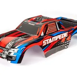 Traxxas 6729R Body, Stampede 4X4, Red