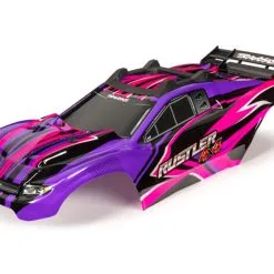 Traxxas 6734P Body, Rustler 4X4, Pink