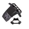 Traxxas 6736X Front Bumper/Support (fits 4WD Rustler) (for LED Light Kit Installation)