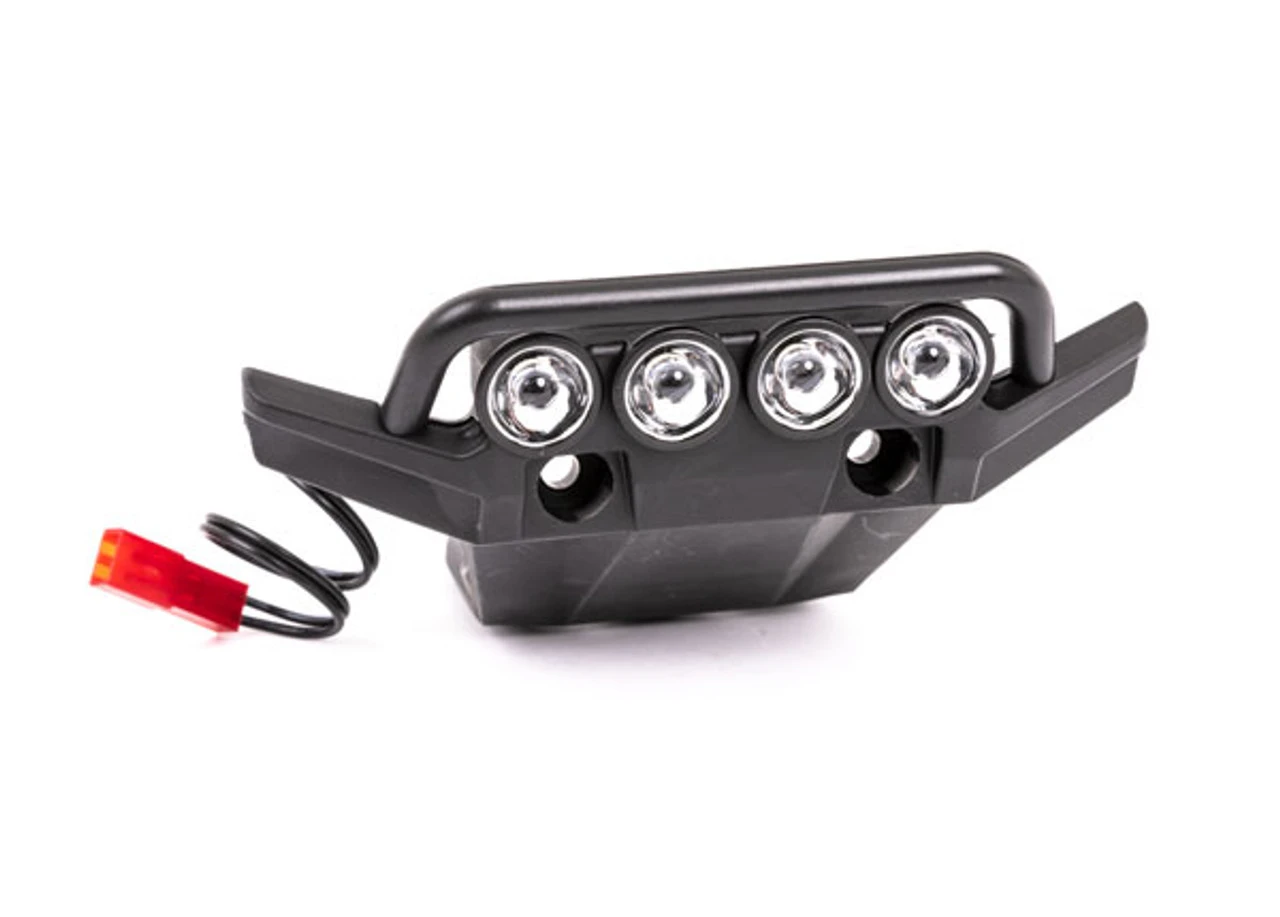 Traxxas 6791 Front Bumper (assembled, LED Lights Installed) (fits 4WD Rustler) 1 Traxxas 6791 Front Bumper (assembled, LED Lights Installed) (fits 4WD Rustler)