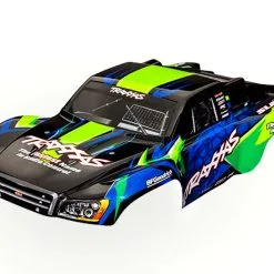 Traxxas 6812G Body, Slash VXL 2WD (also Fits Slash 4X4), Green & Blue