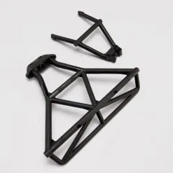 Traxxas Rear Bumper & Mount (Black)