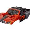 Traxxas 6849R Body, Slash VXL 2WD (also Fits Slash 4X4), Fox