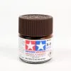 Tamiya 81509 Acrylic Mini X-9 Brown Paint, 10ml Bottle