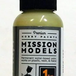 Mission Models MIOMMP-107 Acrylic Model Paint, 1 Oz Bottle, J3 Hai-Iro Lt Grey Japanese Zero