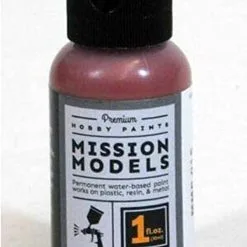 Mission Models MIOMMP-015 Acrylic Model Paint 1oz Bottle, Rotbraun