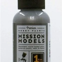 Mission Models MIOMMP-083 Acrylic Model Paint, 1 Oz Bottle, Have Glass Grey, FS 36170