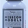 Mission Models MIOMMP-073 Acrylic Model Paint, 1 Oz Bottle, Light Ghost Grey, FS 36375