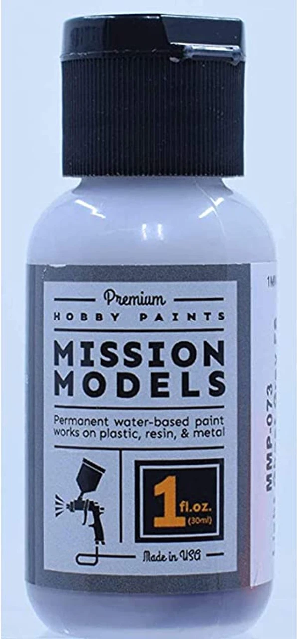 Mission Models MIOMMP-073 Acrylic Model Paint, 1 Oz Bottle, Light Ghost Grey, FS 36375 1 Mission Models MIOMMP-073 Acrylic Model Paint, 1 Oz Bottle, Light Ghost Grey, FS 36375
