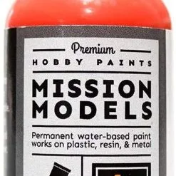 Mission Models MIOMMP-101 Acrylic Model Paint, 1 Oz Bottle, Insignia Red, FS 31136