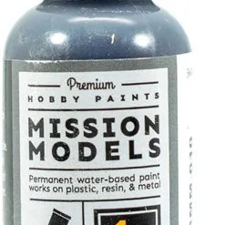 Mission Models MIOMMM-010 Acrylic Model Paint 1oz Bottle, Gun Metal