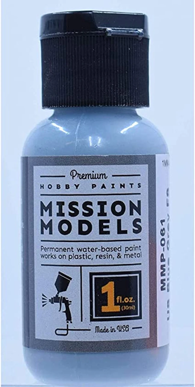 Mission Models MIOMMP-061 Acrylic Model Paint 1oz Bottle, Blue Grey 1 Mission Models MIOMMP-061 Acrylic Model Paint 1oz Bottle, Blue Grey