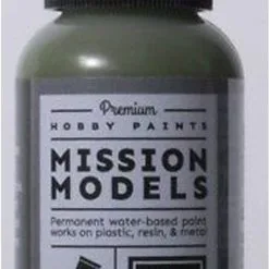 Mission Models MIOMMP-066 Acrylic Model Paint 1oz Bottle, US Medium Green