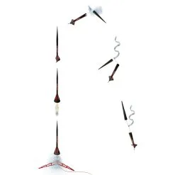 Estes 7306 Xtreme Model Rocket Kit, Skill Level: Intermediate 7 Estes 7306 Xtreme Model Rocket Kit, Skill Level: Intermediate -Toys and Hobbies Shop 7306 Xtreme FlightSequence 35571.1639516188