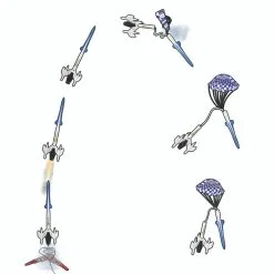 Estes 7309 Super Mars Snooper Model Rocket -Toys and Hobbies Shop 7309 Mars Snooper Flight Sequence 25419.1638205150