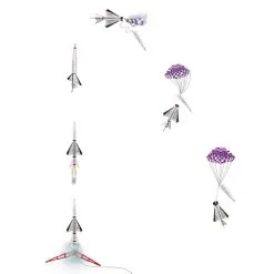 Estes Antar Designer Signature Series Model Rocket Kit -Toys and Hobbies Shop 7310 Antar FlightSequence 39401.1633534878