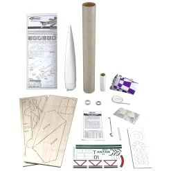 Estes Antar Designer Signature Series Model Rocket Kit -Toys and Hobbies Shop 7310 Antar Parts 95253.1633534884