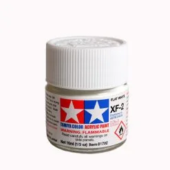 Tamiya 81702 Acrylic Mini XF2 Flat White Paint (10ml)