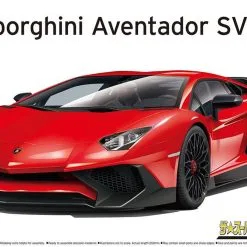 Aoshima Model Kits Aoshima 61206 1/24 Lamborghini Aventador LP750-4 SV Sports Car Model Kit