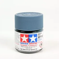 Tamiya 81718 Acrylic Mini XF18 Medium Blue Paint (10ml)