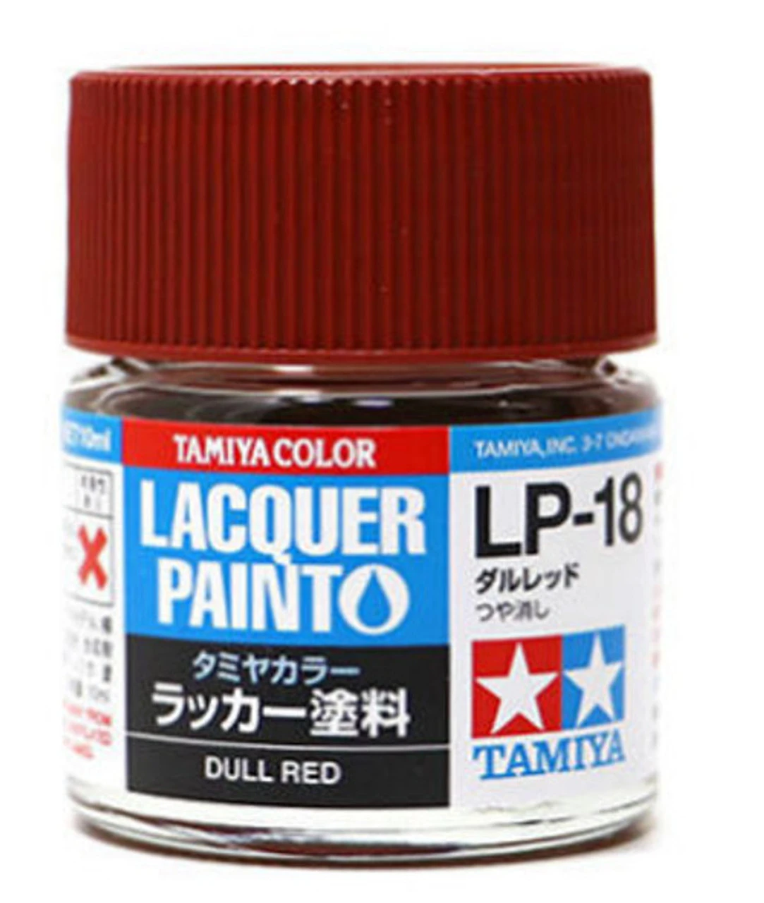 Tamiya 82118 Lacquer Paint LP-18 Dull Red 10ml Bottle 1 Tamiya 82118 Lacquer Paint LP-18 Dull Red 10ml Bottle