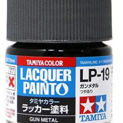 Tamiya 82119 Lacquer Paint LP-19 Gun Metal 10ml Bottle